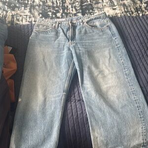 Zara Light Blue Denim Jeans